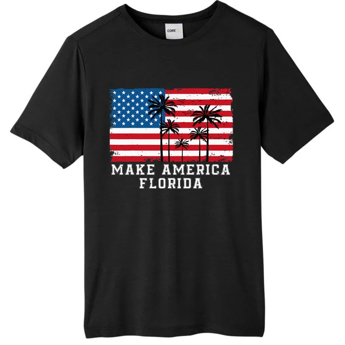 Make America Florida Desantis 2024 Trump Desantis Election ChromaSoft Performance T-Shirt