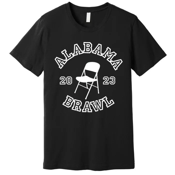 Montgomery Alabama Folding Chairs 8/5/23 Premium T-Shirt