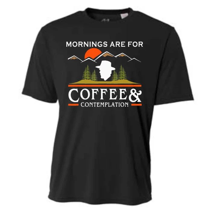 Mornings Are For Coffee And Contemplation Cooling Performance Crew T-Shirt