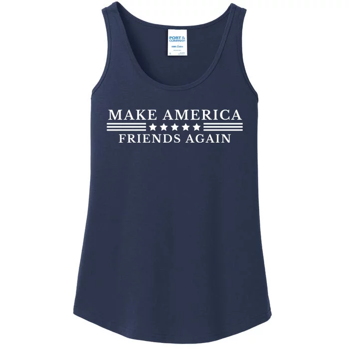 Make America Friends Again Ladies Essential Tank