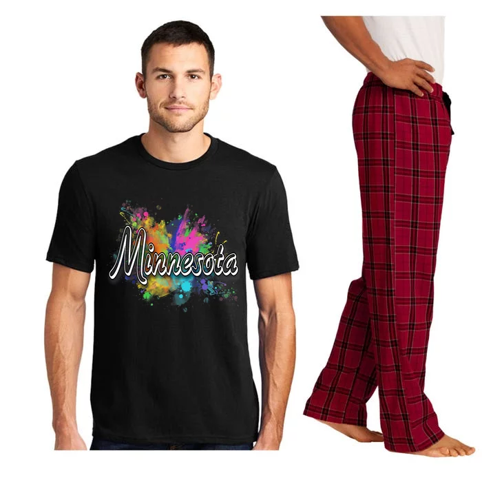 Minnesota Apparel For Men Women Pajama Set