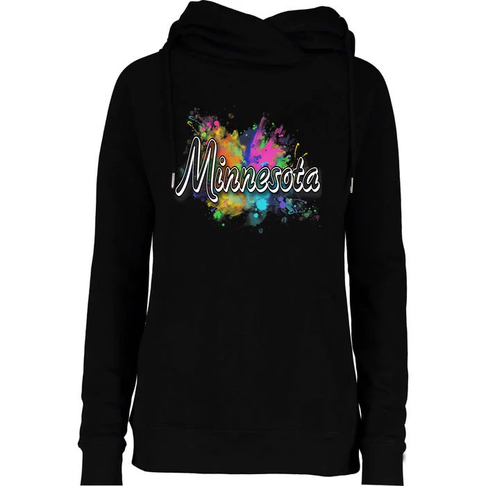 Minnesota Apparel For Men Women Womens Funnel Neck Pullover Hood