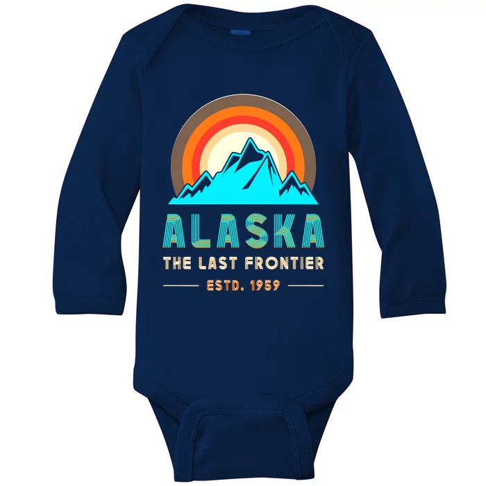 Matching Alaska Family Friends Group Family Trip Baby Long Sleeve Bodysuit