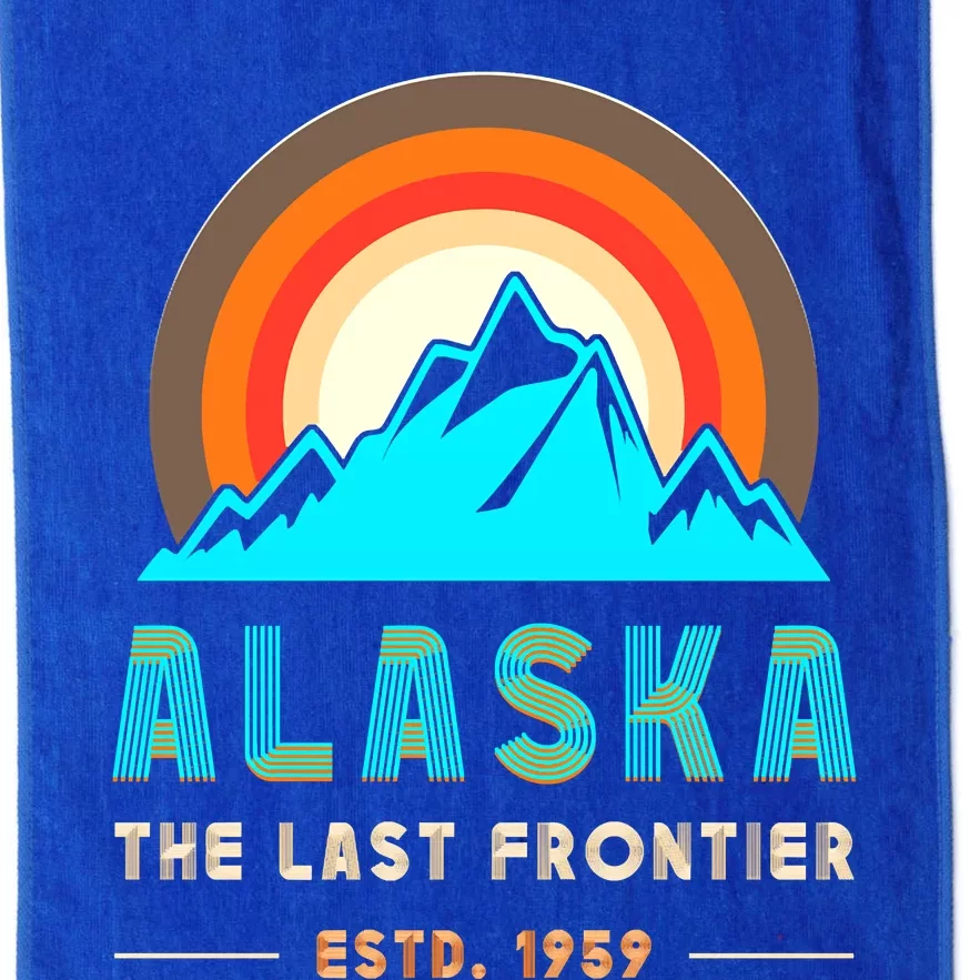 Matching Alaska Family Friends Group Family Trip Platinum Collection Golf Towel