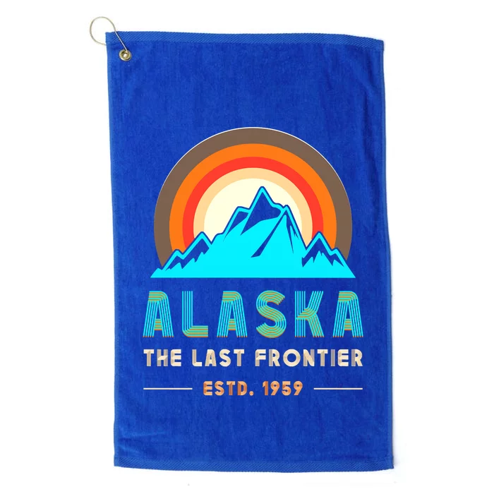 Matching Alaska Family Friends Group Family Trip Platinum Collection Golf Towel