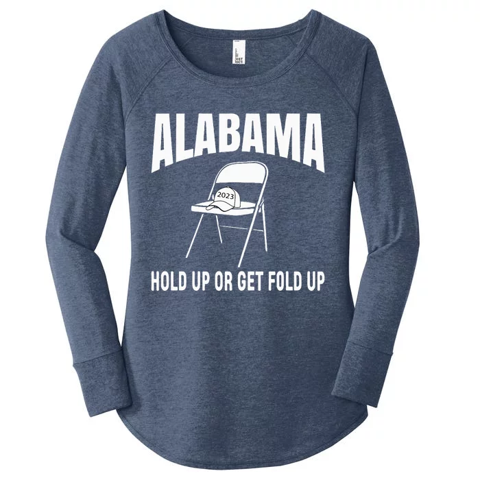 Montgomery Alabama Fiver Boat Brawl Folding Chair Women's Perfect Tri Tunic Long Sleeve Shirt