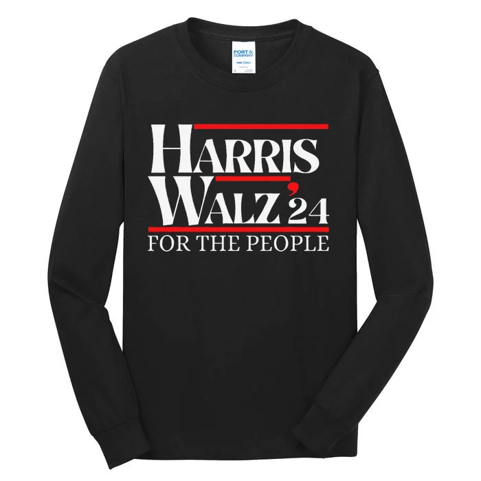 Moving America Forward With Pride And Determination Harris Tall Long Sleeve T-Shirt