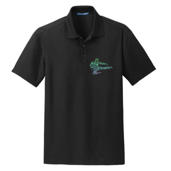 Martial Arts For Karate Fighter Boy Karate Dry Zone Grid Performance Polo