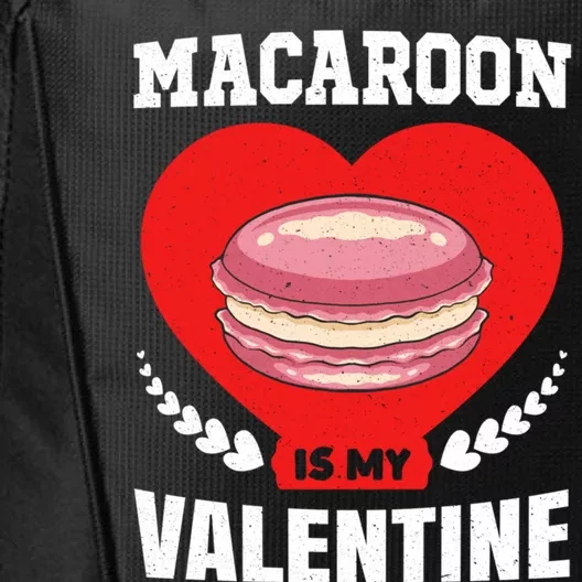 Macaroon And Fast Foods Lovers Valentine's Day Food Gift City Backpack