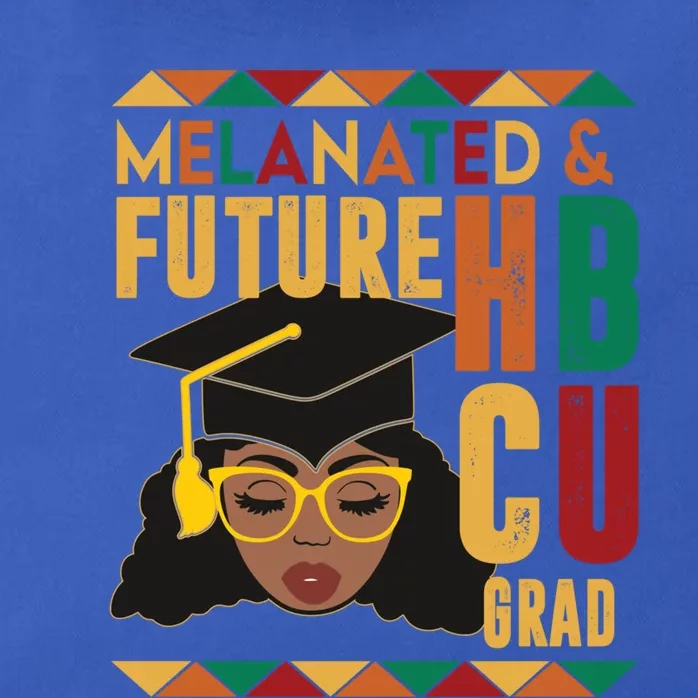 Melanated And Future Hbcu Grad African Hbcu Black History Gift Zip Tote Bag