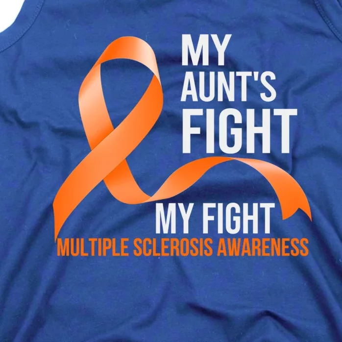 My Aunt's Fight My Fight Multiple Sclerosis Ms Warrior Gift Tank Top