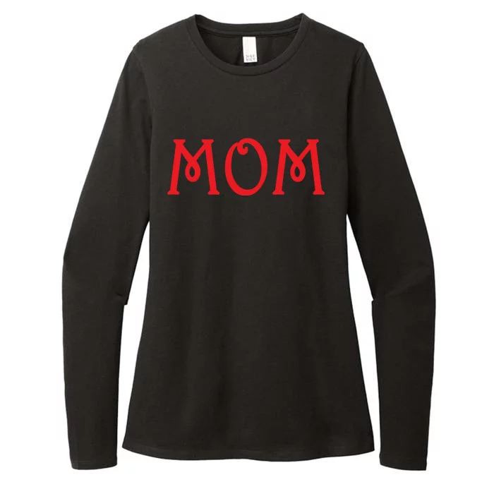 Mom A Fun And Simple Declaration Of Motherhood Status Funny Gift Womens CVC Long Sleeve Shirt