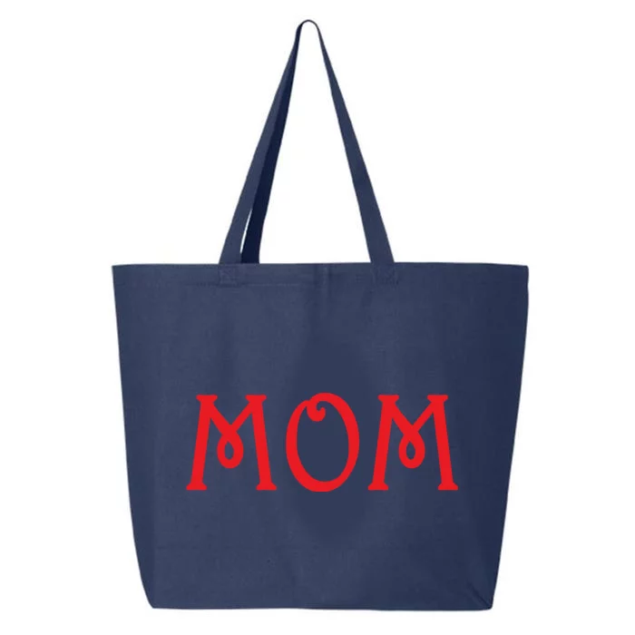 Mom A Fun And Simple Declaration Of Motherhood Status Funny Gift 25L Jumbo Tote