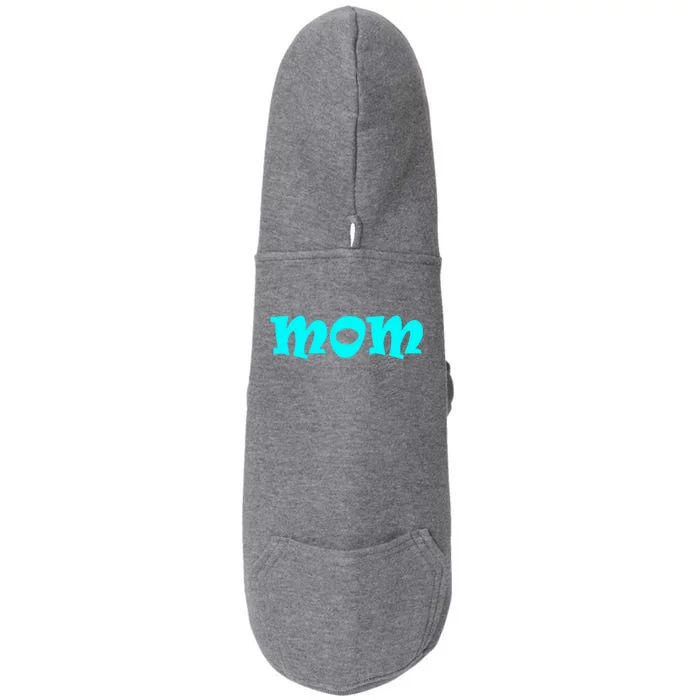 Mom A Fun And Simple Declaration Of Motherhood Status Gift Doggie 3-End Fleece Hoodie