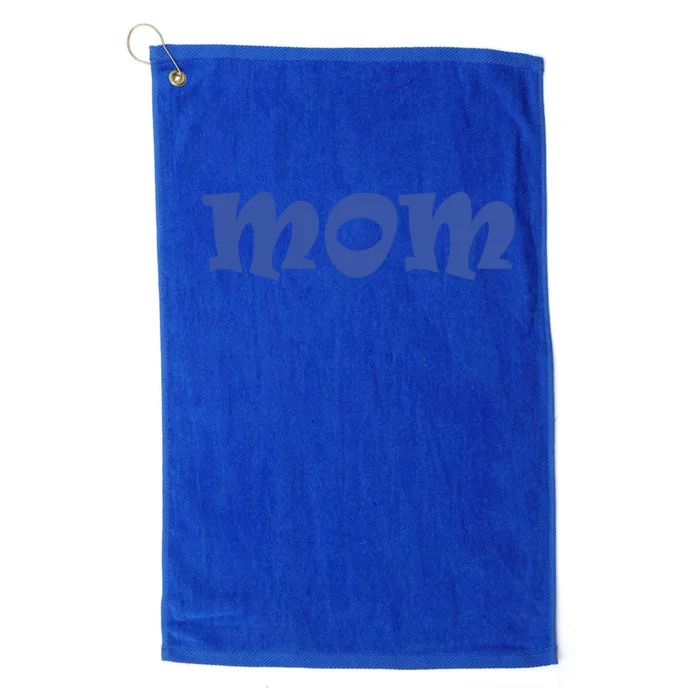 Mom A Fun And Simple Declaration Of Motherhood Status Funny Gift Platinum Collection Golf Towel