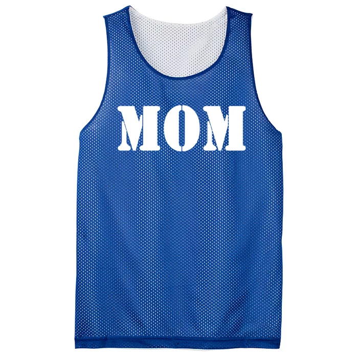 Mom A Fun And Simple Declaration Of Motherhood Status Gift Mesh Reversible Basketball Jersey Tank