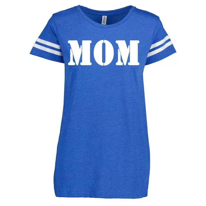 Mom A Fun And Simple Declaration Of Motherhood Status Gift Enza Ladies Jersey Football T-Shirt