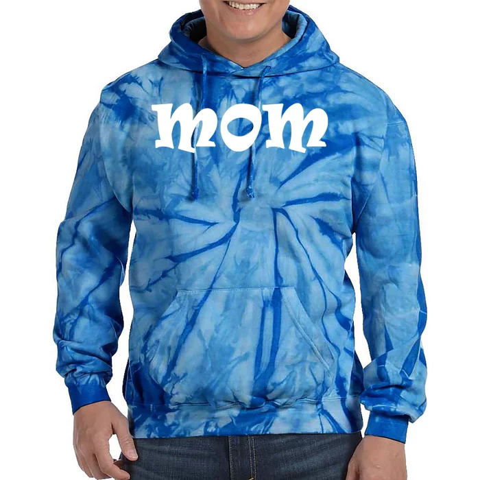 Mom A Fun And Simple Declaration Of Motherhood Status Gift Tie Dye Hoodie