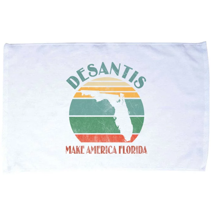 Make America Florida DeSantis 2024 Election Microfiber Hand Towel