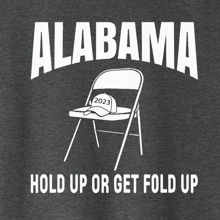 Montgomery Alabama Fiver Boat Brawl Folding Chair Women's Crop Top Tee