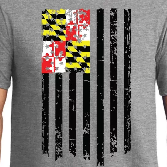 Maryland American Flag Pajama Set