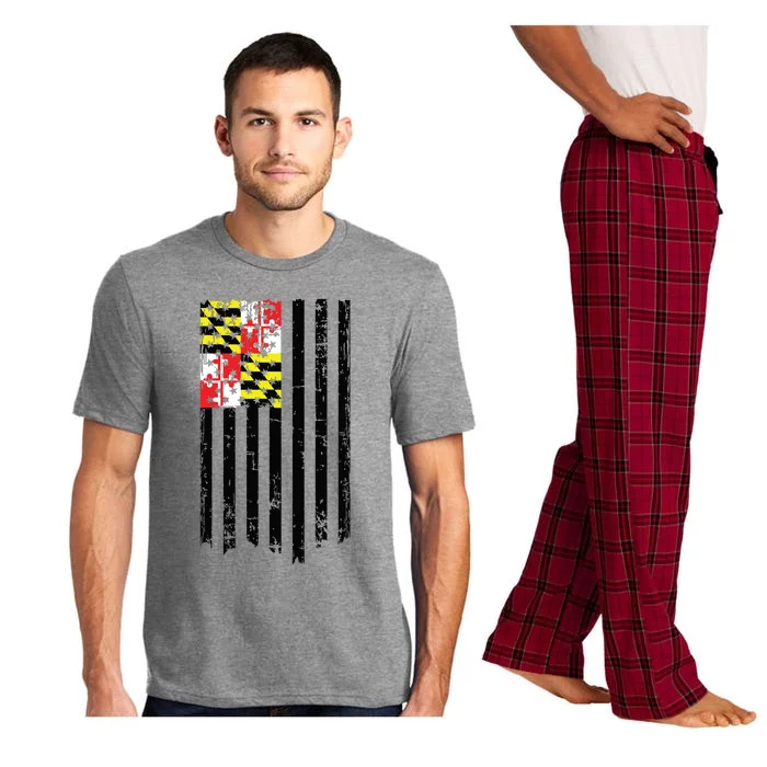 Maryland American Flag Pajama Set