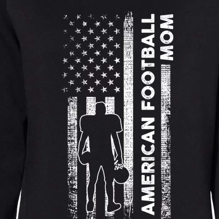 Mother American Football Mom Cute Gift Womens California Wash Sweatshirt