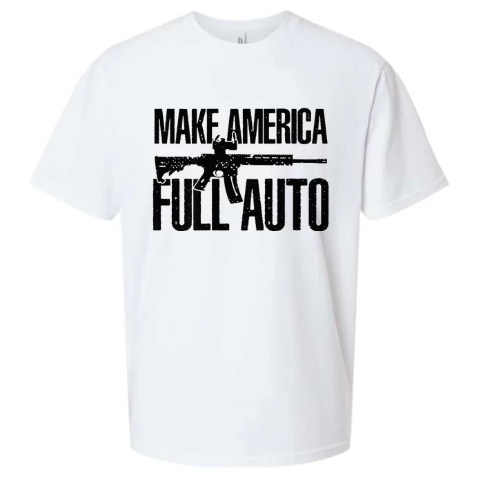 Make America Full Auto Sueded Cloud Jersey T-Shirt