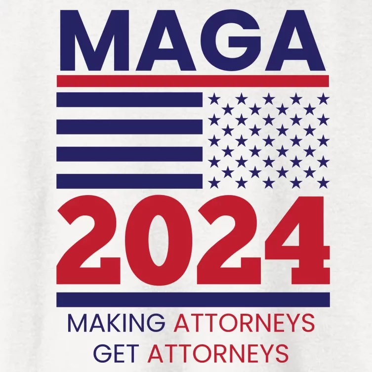 Making Attorneys Get Attorneys Maga Women's Crop Top Tee