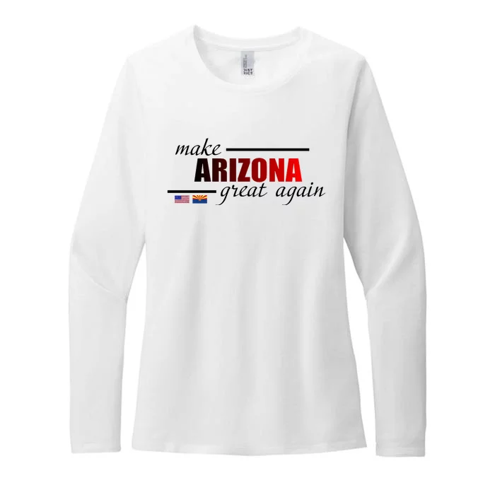 Make Arizona Great Again Womens CVC Long Sleeve Shirt