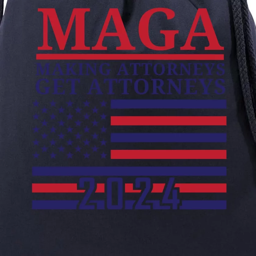 Making Attorneys Get Attorneys Maga Drawstring Bag