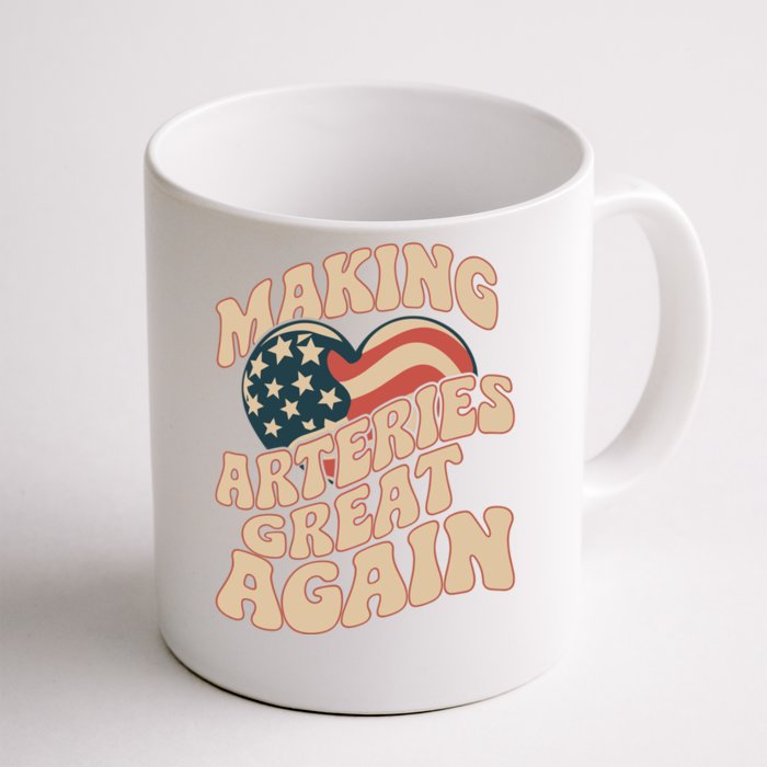 Making Arteries Great Again Cute Gift Front & Back Coffee Mug