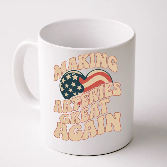 Making Arteries Great Again Cute Gift Front & Back Coffee Mug