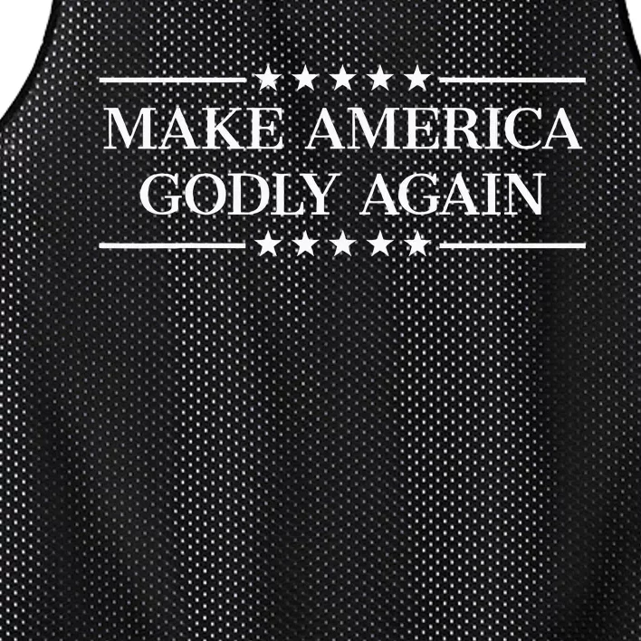 Make America Godly Again Mesh Reversible Basketball Jersey Tank