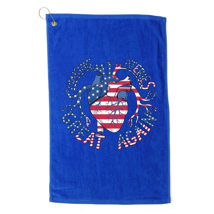 Making Arteries Great Again Gift Platinum Collection Golf Towel