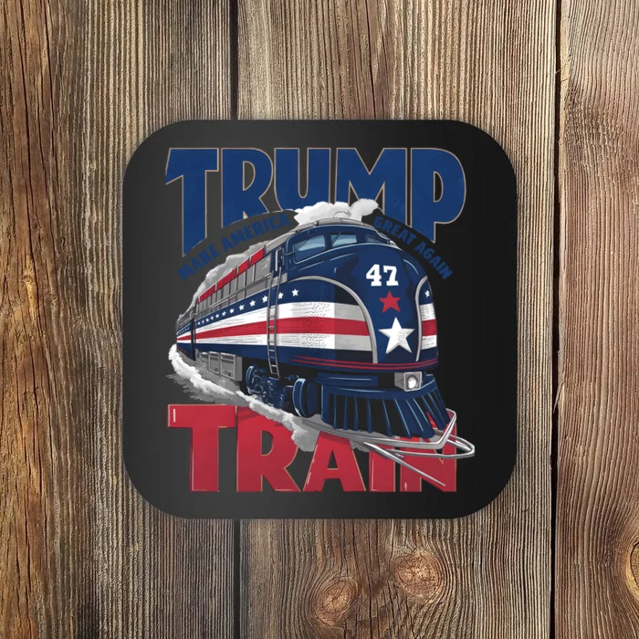 Make America Great Again Trump Train Coaster