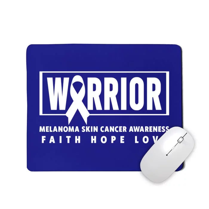 Melanoma Awareness Gift Skin Cancer Warrior Gift Mousepad