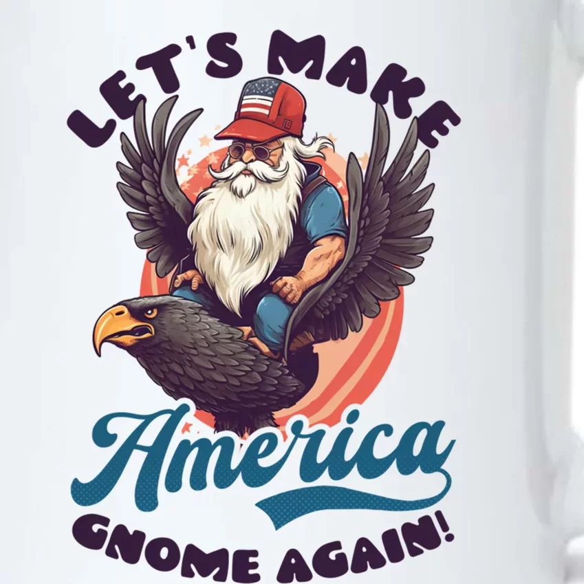 Make America Gnome Design 4th July American Gnome Great Gift Black Color Changing Mug