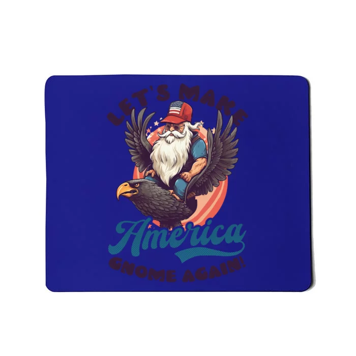 Make America Gnome Design 4th July American Gnome Great Gift Mousepad