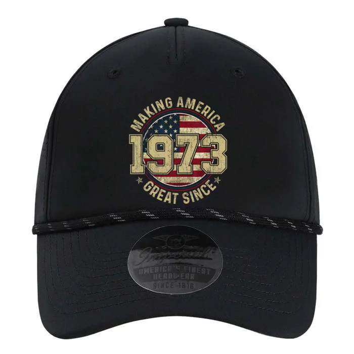 Making America Great Since 1973 Vintage Gifts 50th Birthday Performance The Dyno Cap