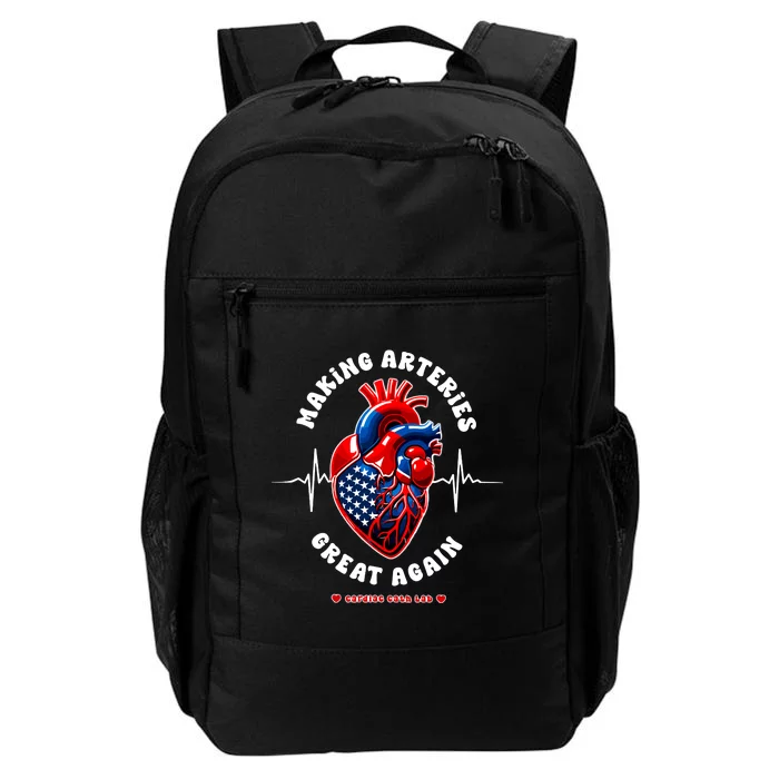 Making Arteries Great Again Cardiac Cath Lab Daily Commute Backpack