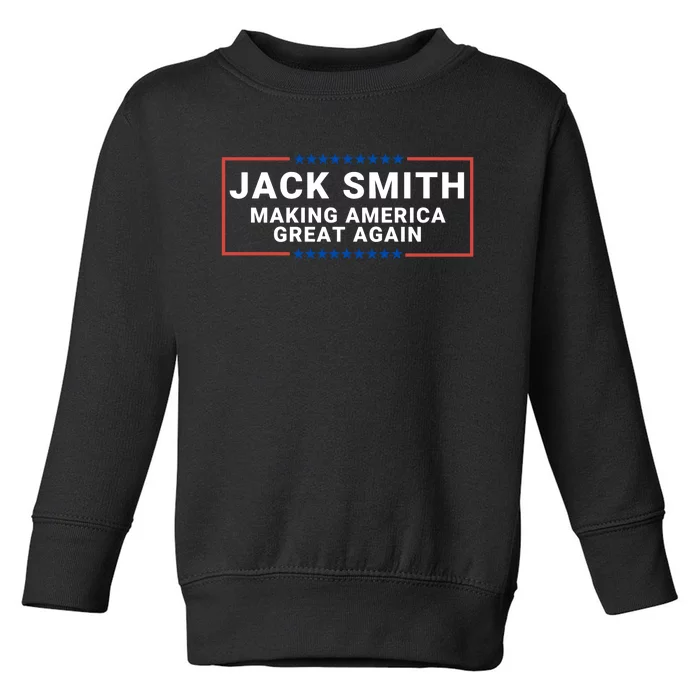 Making America Great Again Jack Smith Toddler Sweatshirt