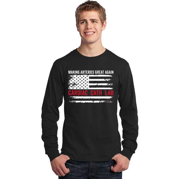 Making Arteries Great Again Tall Long Sleeve T-Shirt