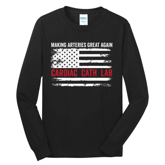 Making Arteries Great Again Tall Long Sleeve T-Shirt