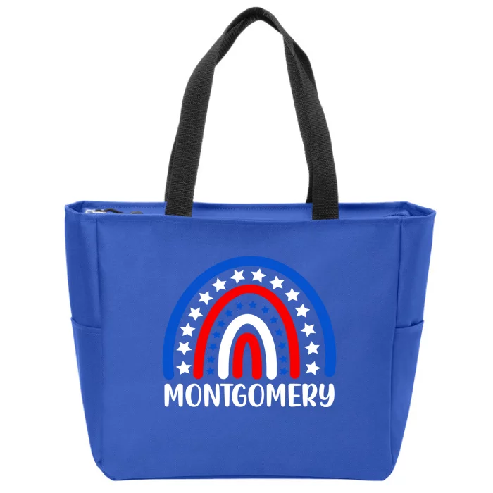 Montgomery Alabama Gift I Love Montgomery Usa Meaningful Gift Zip Tote Bag