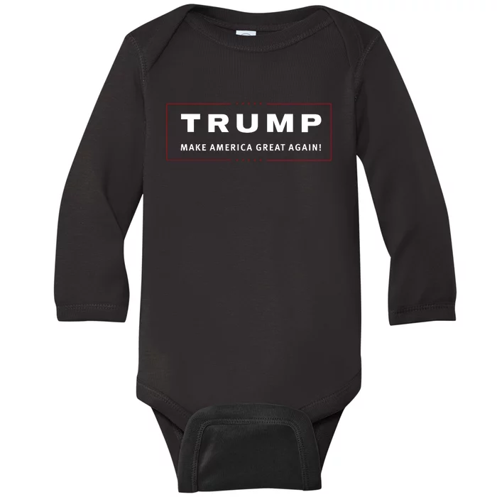 Make America Great Again Baby Long Sleeve Bodysuit