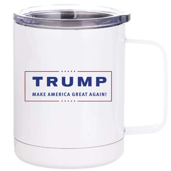 Make America Great Again Front & Back 12oz Stainless Steel Tumbler Cup