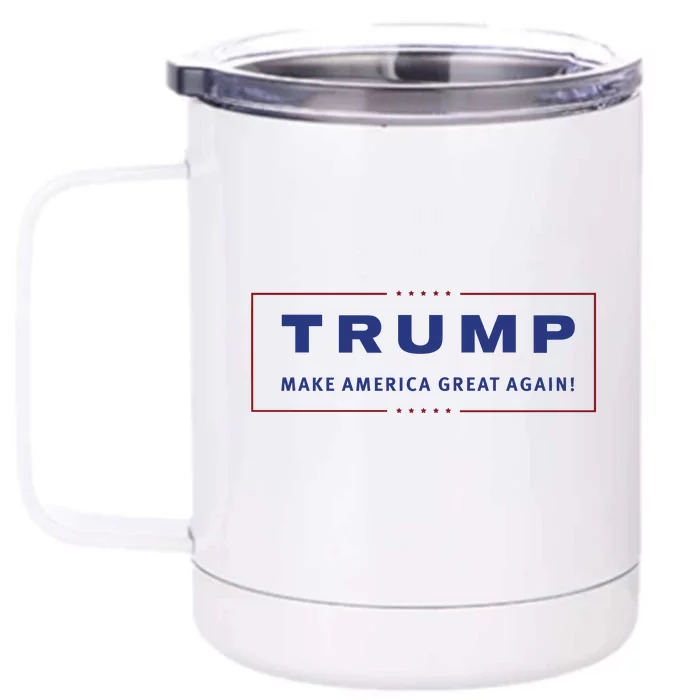 Make America Great Again Front & Back 12oz Stainless Steel Tumbler Cup