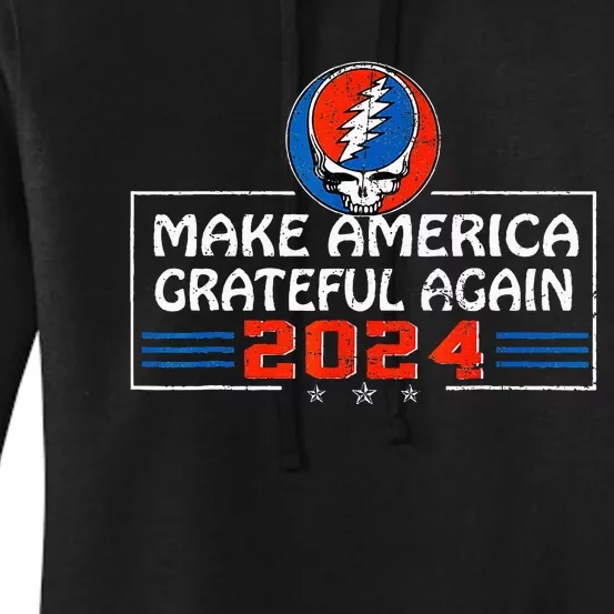 Make America Grateful Again 2024 Women's Pullover Hoodie