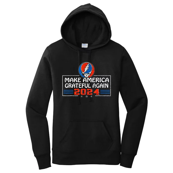 Make America Grateful Again 2024 Women's Pullover Hoodie